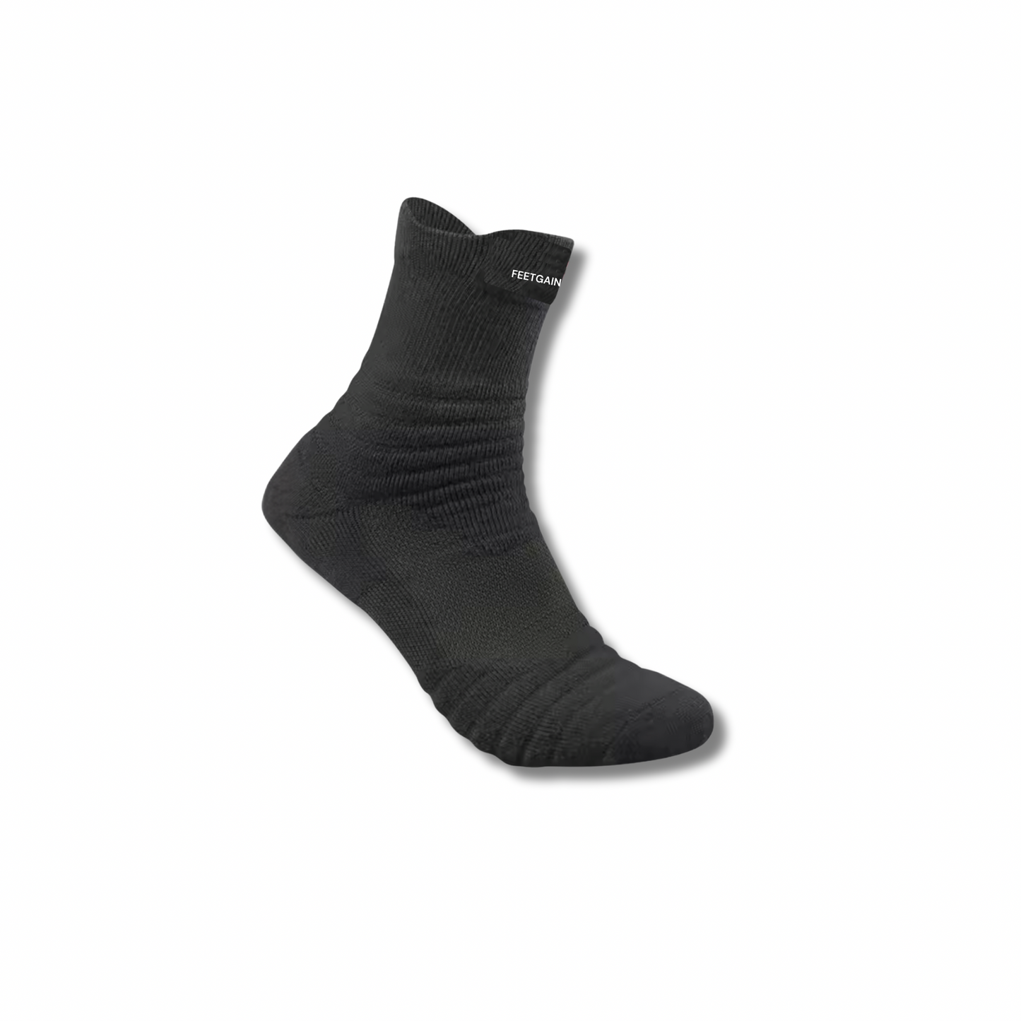 Healing Therapy socks (Black socks with Grey Toe