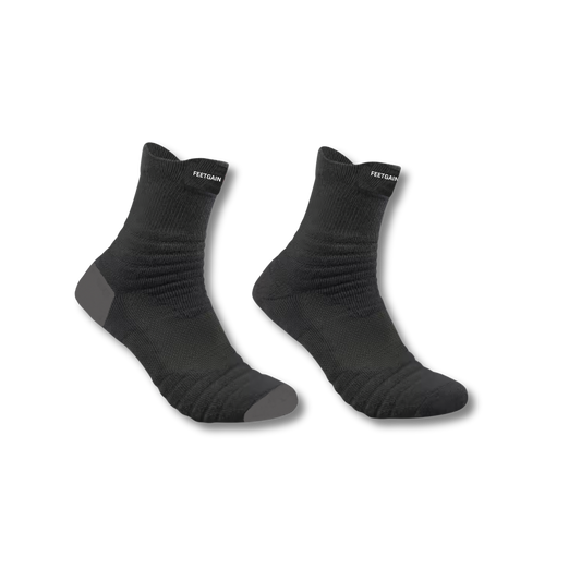 Healing Therapy socks (Black socks with Grey Toe