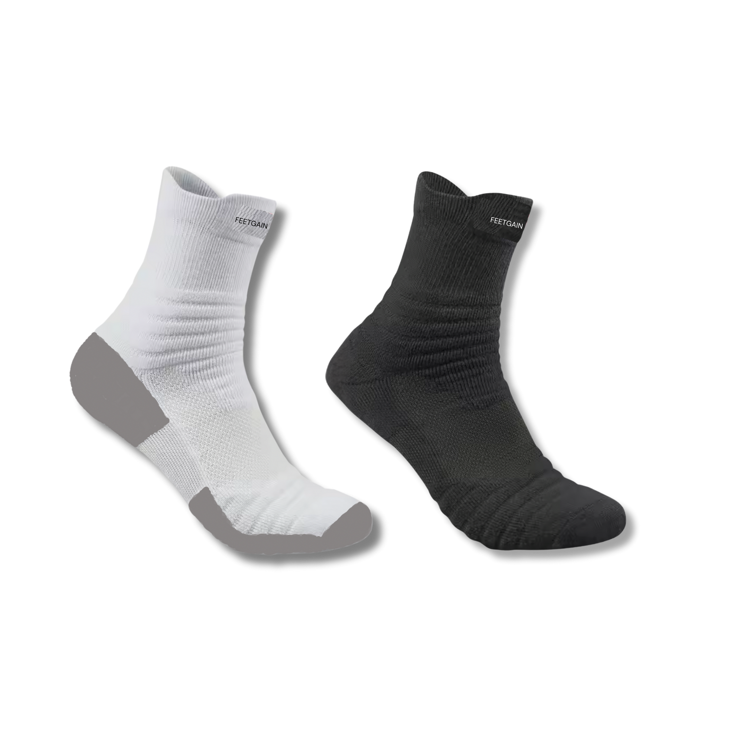 Healing Therapy socks (Grey and white  Foot)