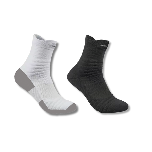 Healing Therapy socks (Grey and white  Foot)